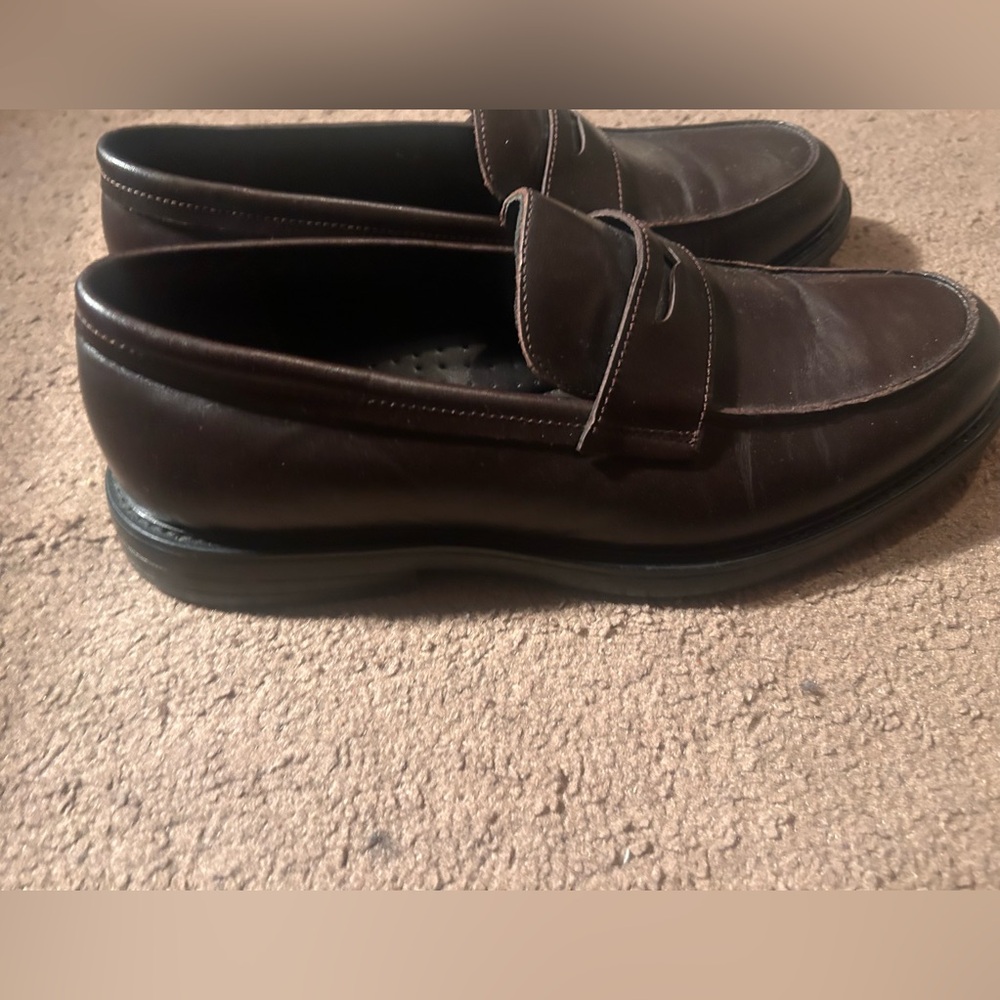 Express Dark Brown Men's Loafers
